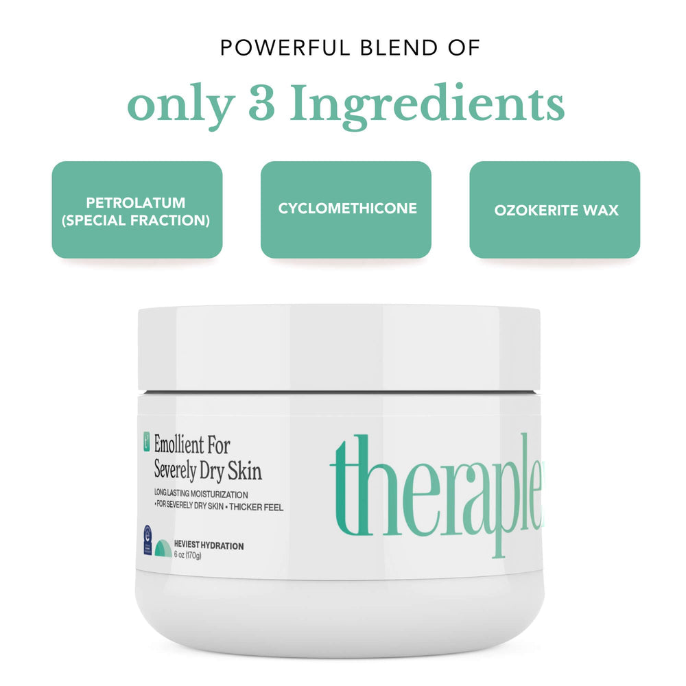 Theraplex Emollient Cream fragrance-free face application for sensitive skin