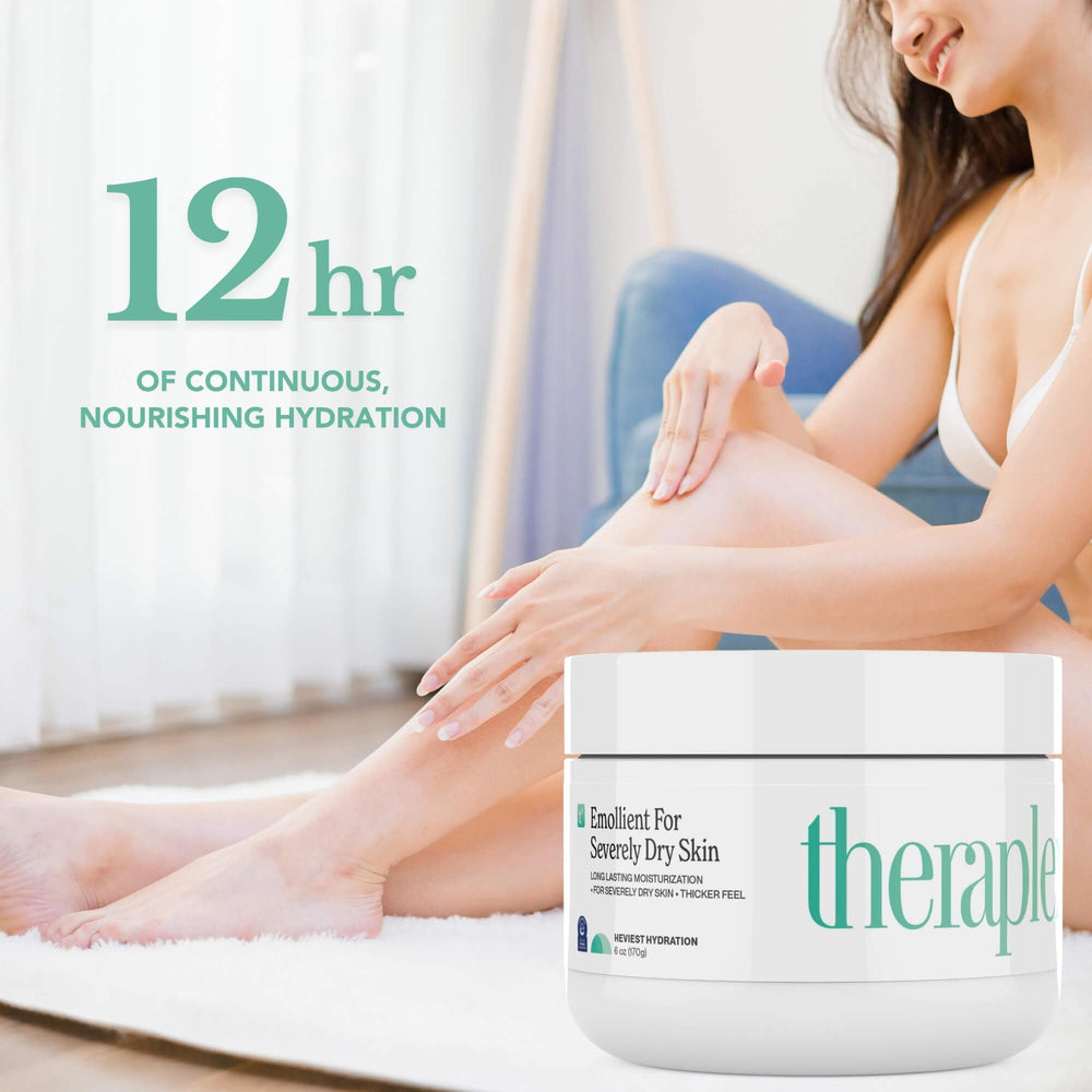 Theraplex Emollient Cream noncomedogenic formula in a bottle