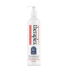 Theraplex Hydro Lotion bottle front—fragrance-free formula for sensitive skin.