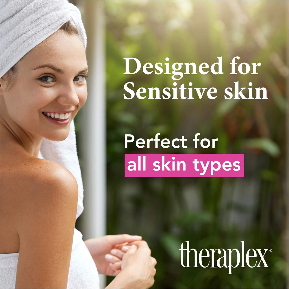 Theraplex not tested on animals icon confirms cruelty-free approach.