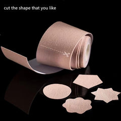 Therasports extra-wide beige tape on skin provides broad coverage