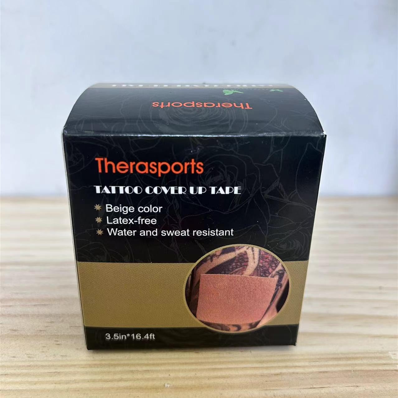 Therasports tattoo cover-up tape water-resistant for outdoor activities