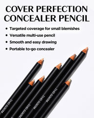 THESAEM Cover Perfection concealer pencil applying under-eye makeup with natural blend