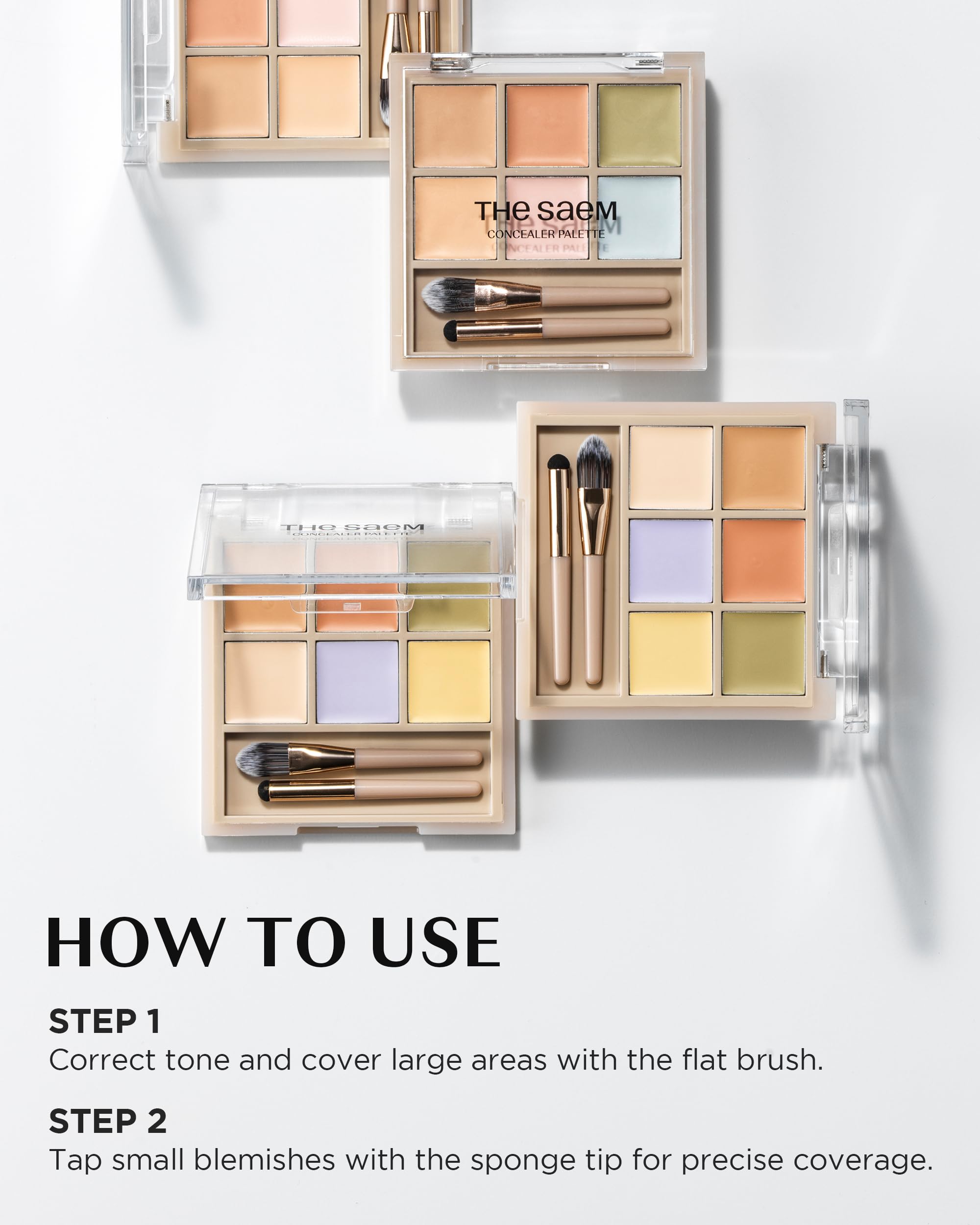 THESAEM Cover Perfection in compact packaging fits travel-ready routines.