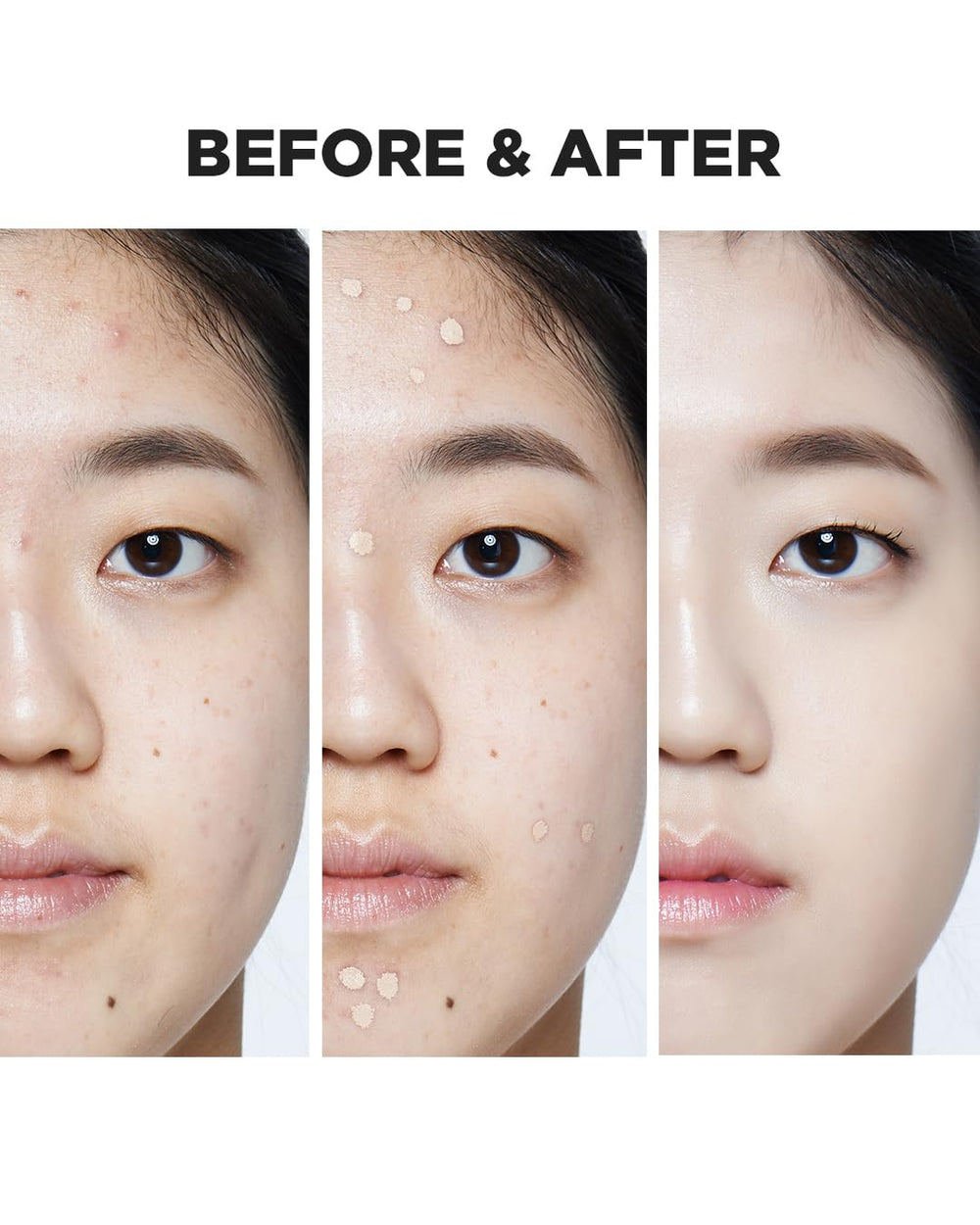 THESAEM Ice Beige concealer for light skin tone with natural finish and blemish coverage