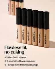 THESAEM Cover Perfection Tip Concealer sponge tip enables precise, mess-free touch-ups.
