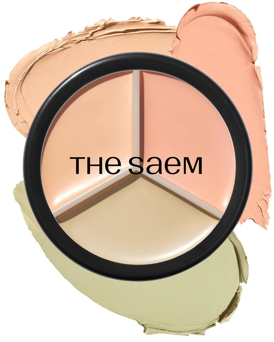 THESAEM Cover Perfection palette closeup showing smooth texture for flawless base
