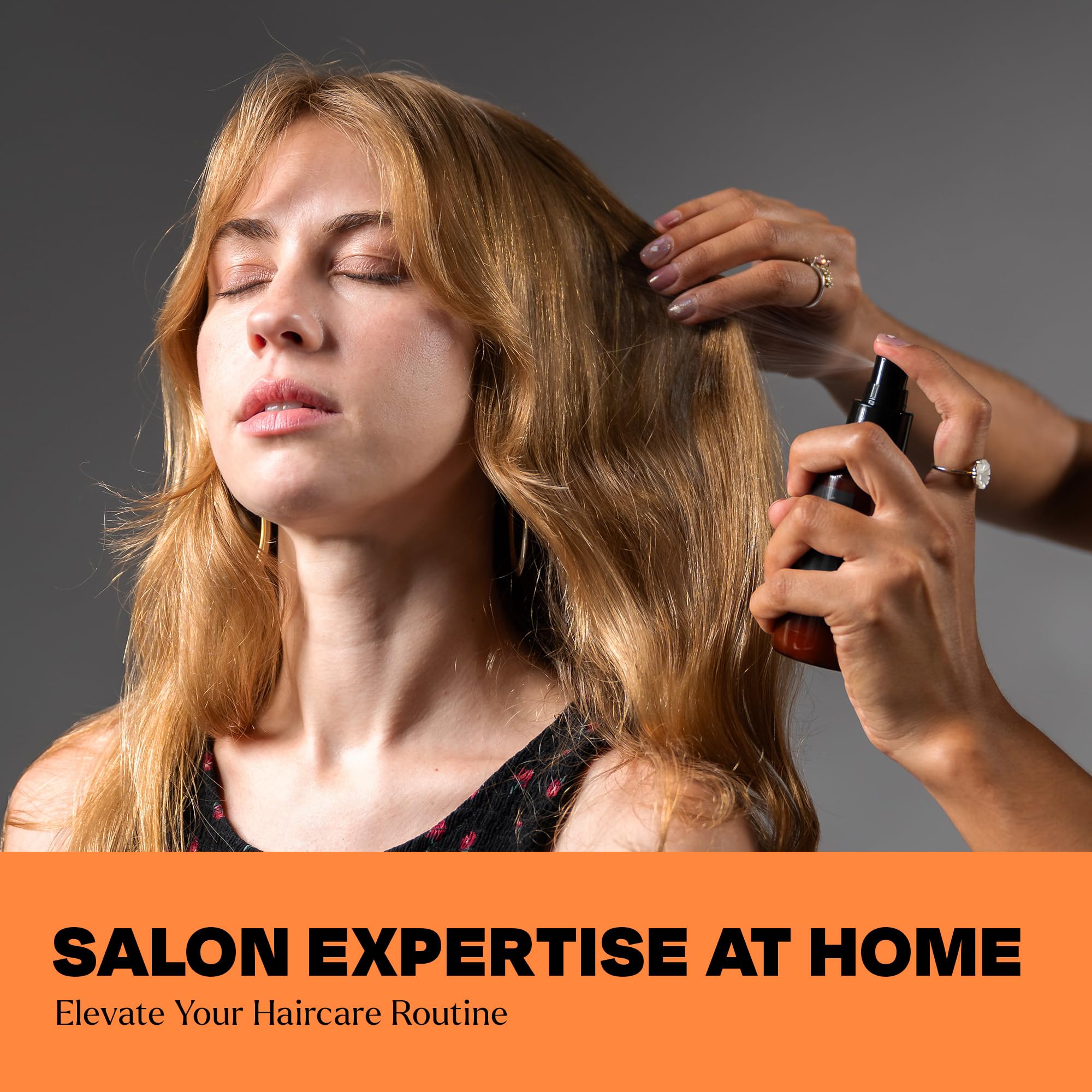TheSalonGuy 25 Spray travel-size bottle enables on-the-go conditioning.