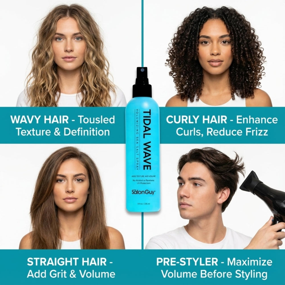 THESALONGUY Tidal Wave alcohol-free formula emphasizes non-drying care