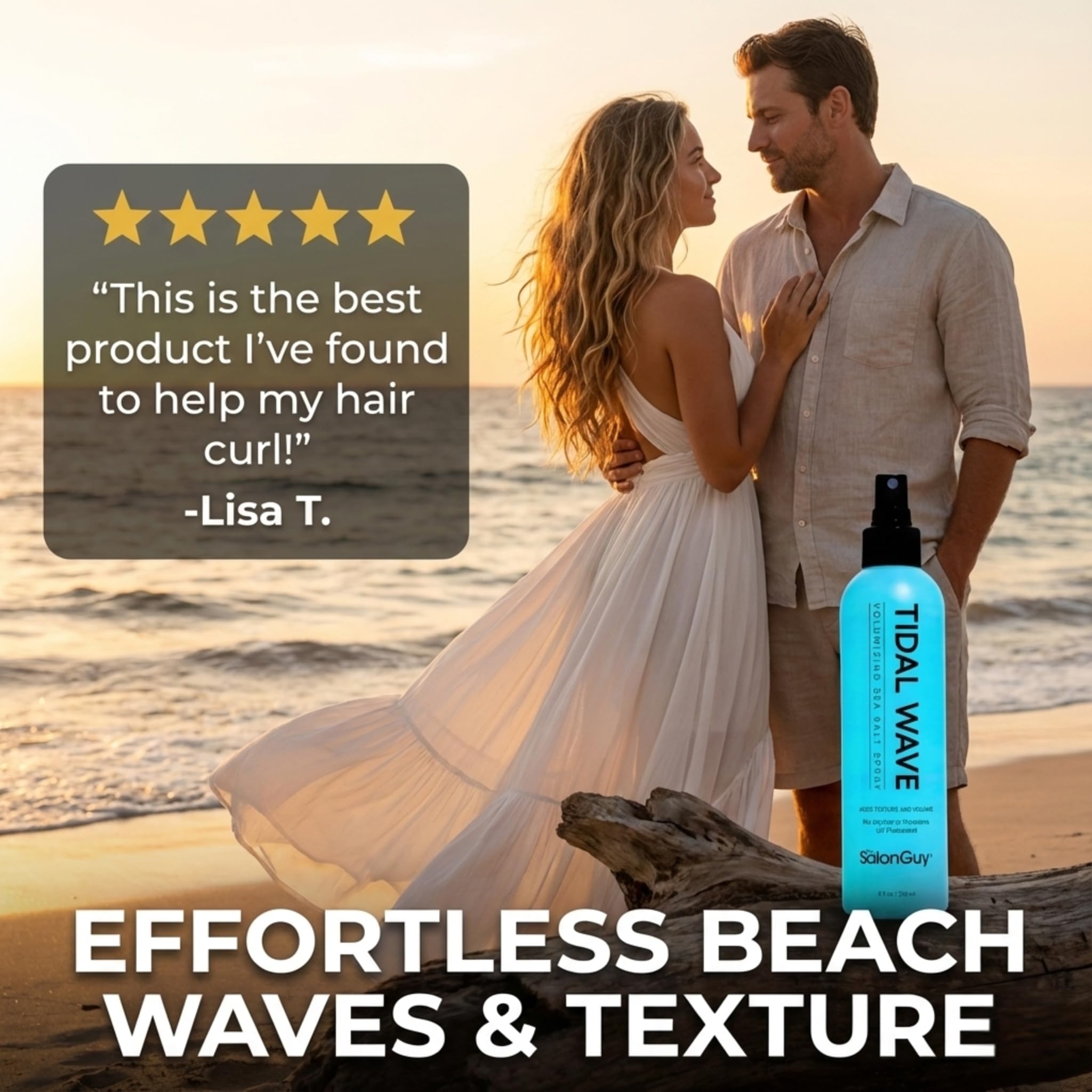 THESALONGUY Tidal Wave matte finish hair look with soft hold