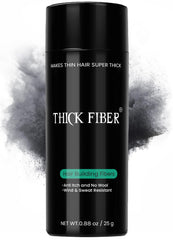 Thick Fiber bottle 25g in black for quick, on-the-go touch-ups.