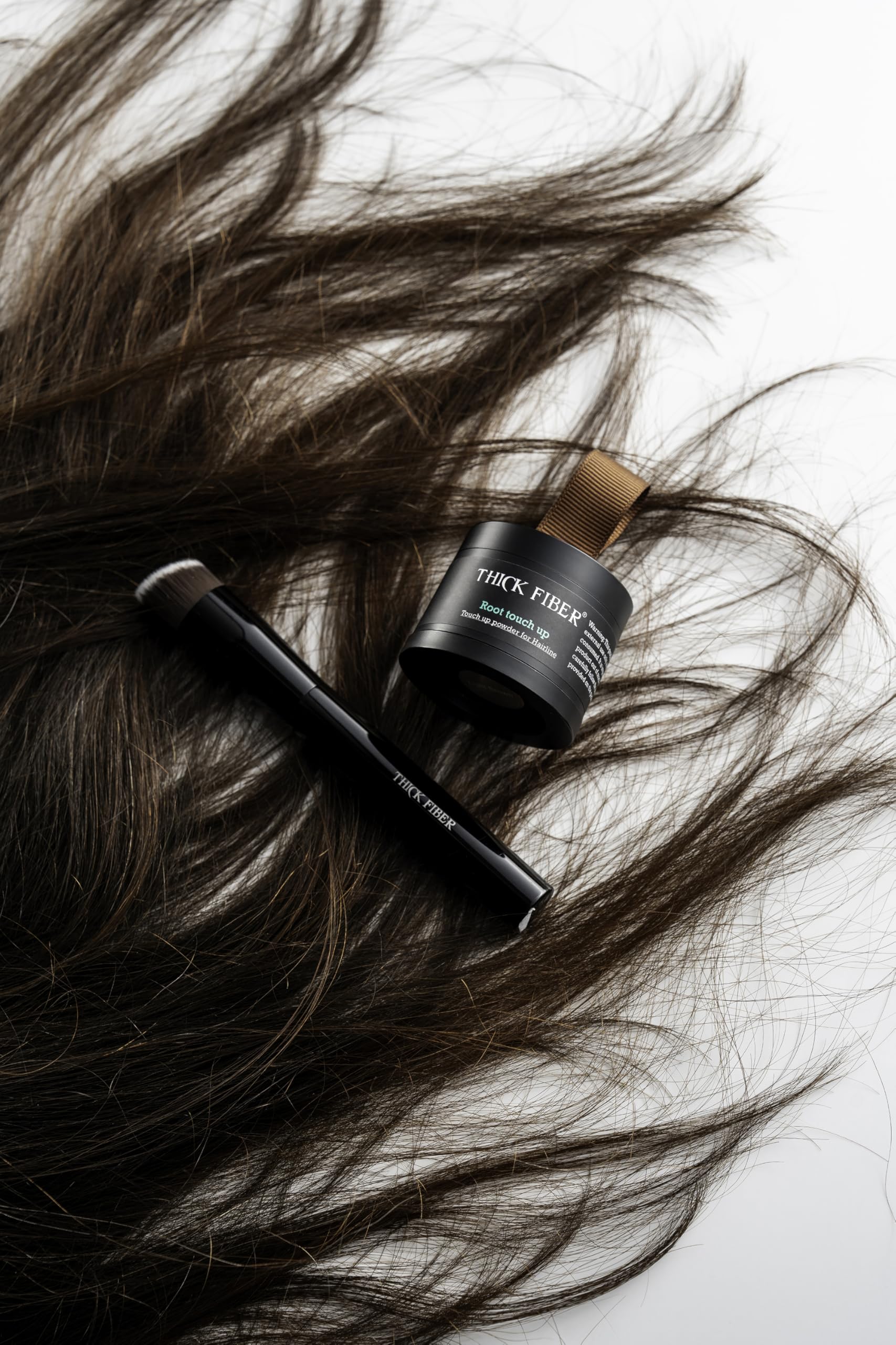 Thick Fiber portable touch-up kit for on the go styling