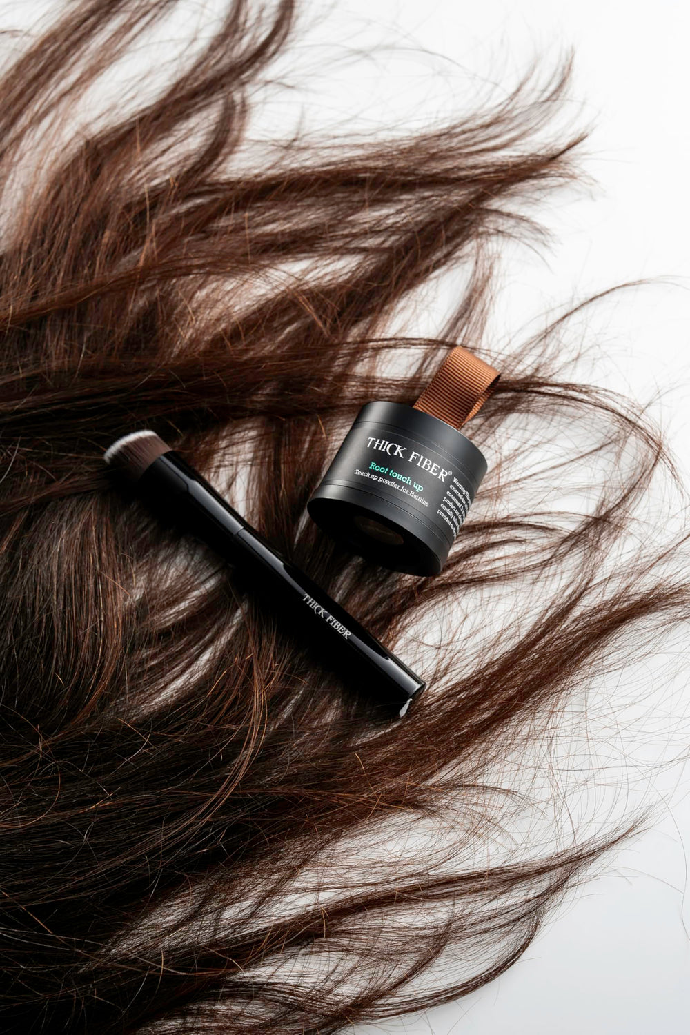 Thick Fiber portable touch-up kit for on the go styling