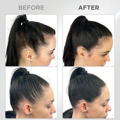 Thick Fiber Root Touch Up Powder mirror included for precise, on-the-spot checks