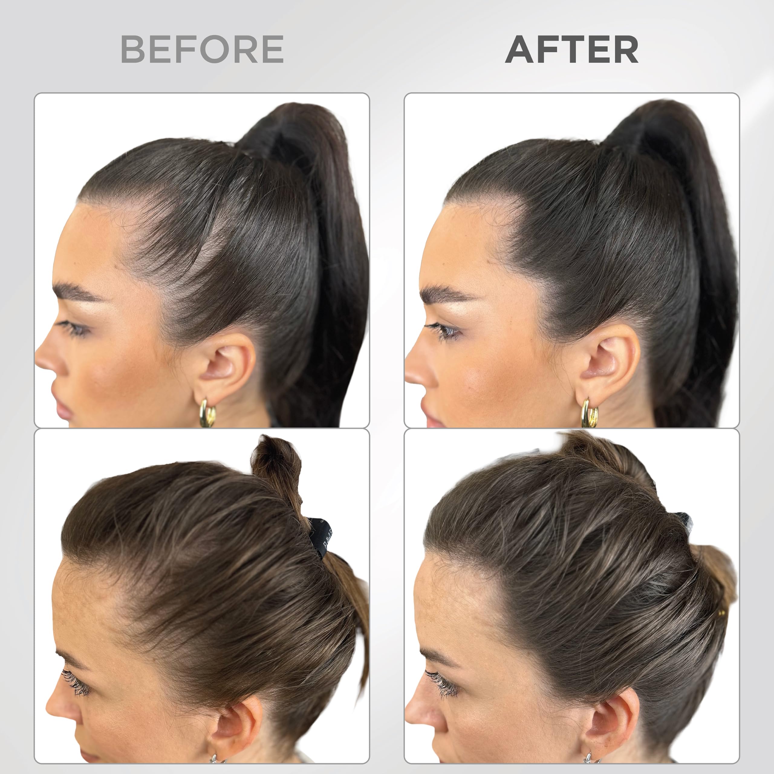 Thick Fiber thinning hair look enhanced after use