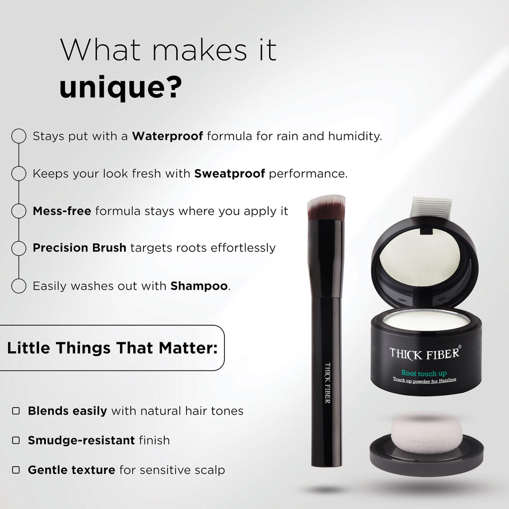 Thick Fiber water-resistant concealer stays put through workouts.