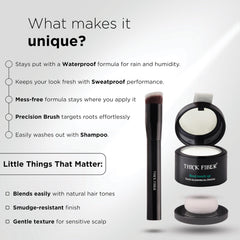 Thick Fiber water-resistant concealer stays put through workouts.