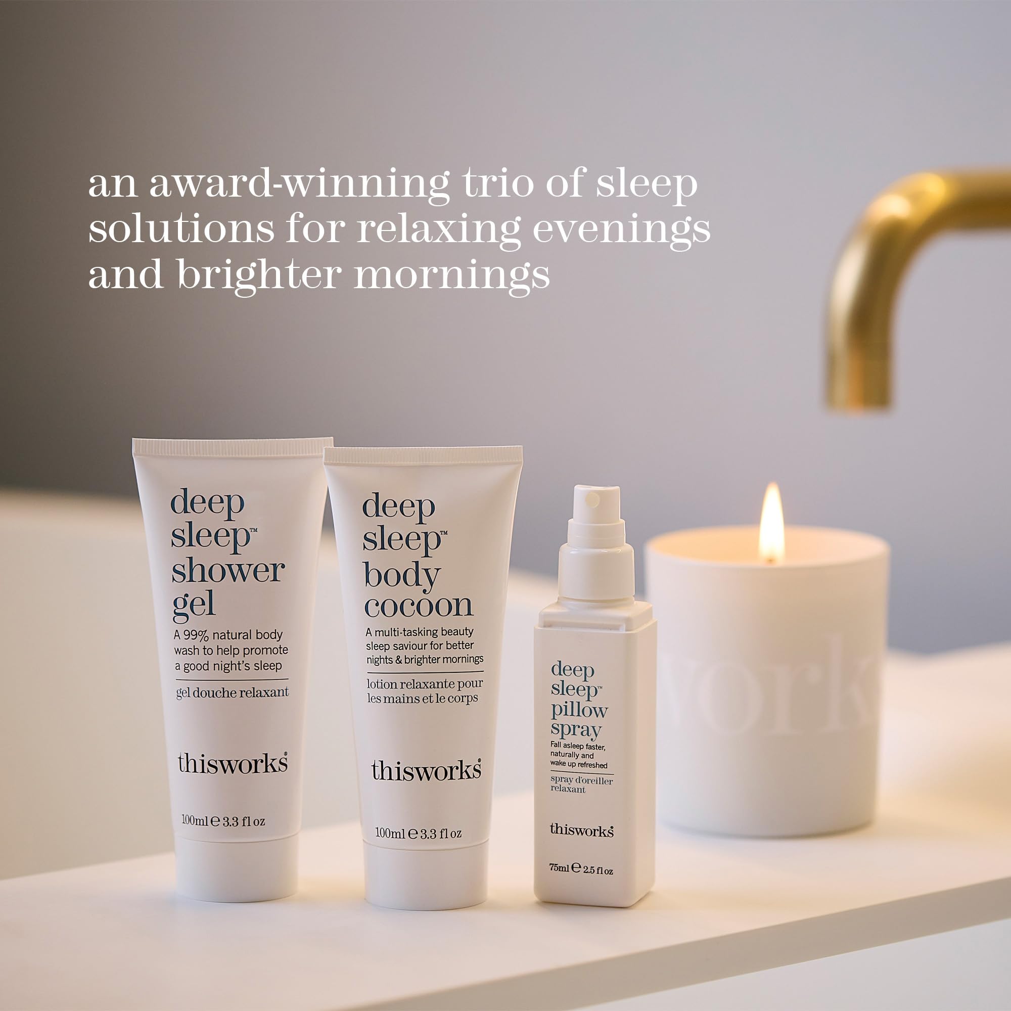 THISWORKS Dream to Sleep Body Cocoon 100ml nourishes and hydrates skin.