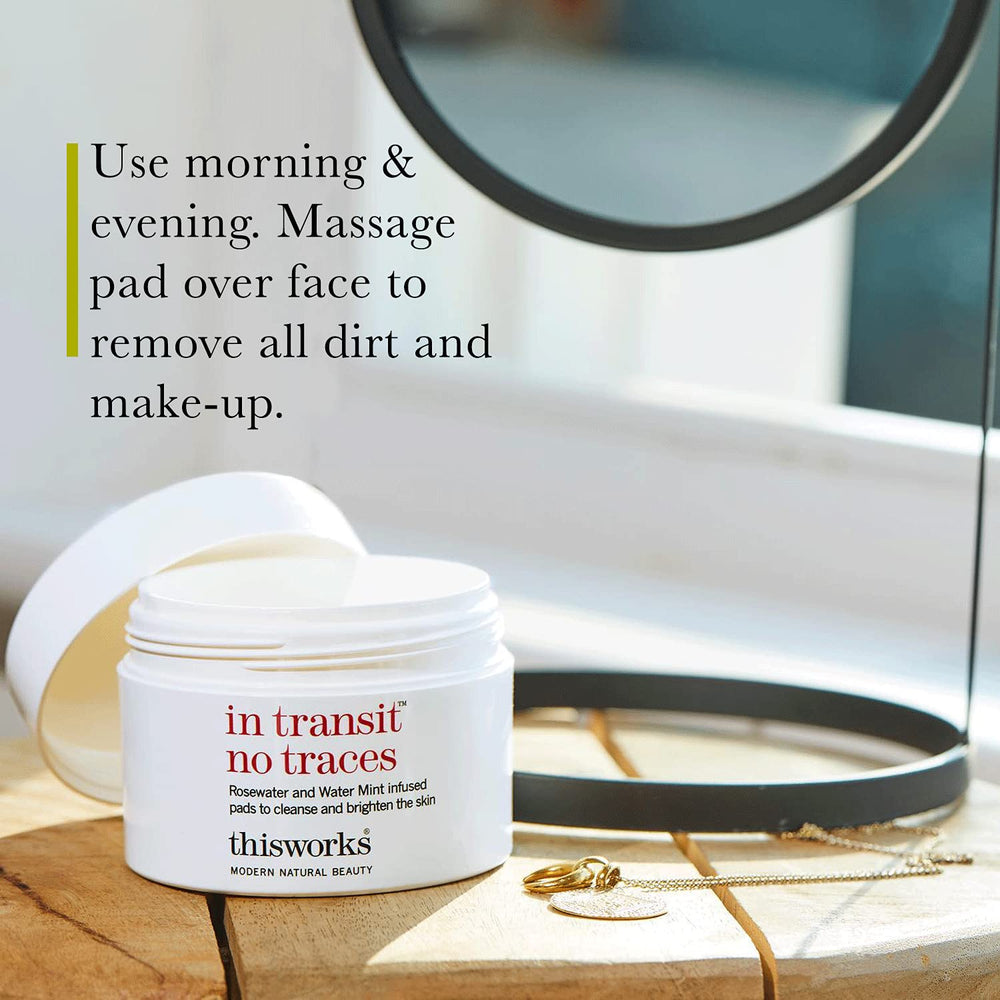 THISWORKS In Transit No Traces daily cleansing ritual suitable for sensitive skin