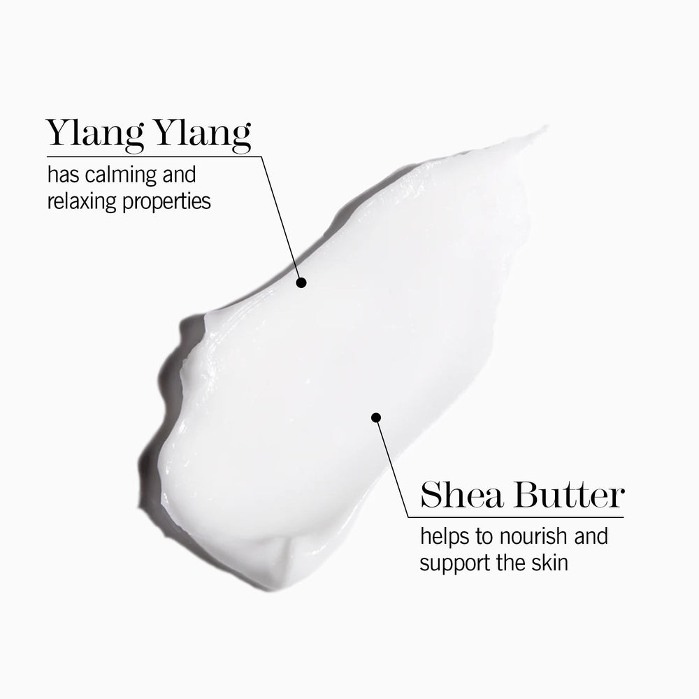 THISWORKS Stress Check Kind Hands texture close-up reveals creamy hand cream