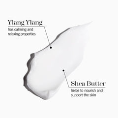 THISWORKS Stress Check Kind Hands texture close-up reveals creamy hand cream