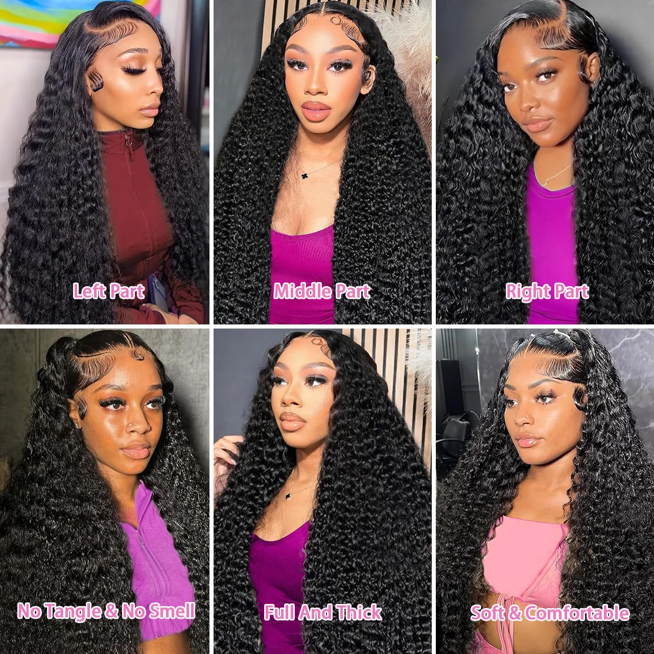 Tholap 30-inch wig density-visual shows 200% fullness for natural-looking volume.