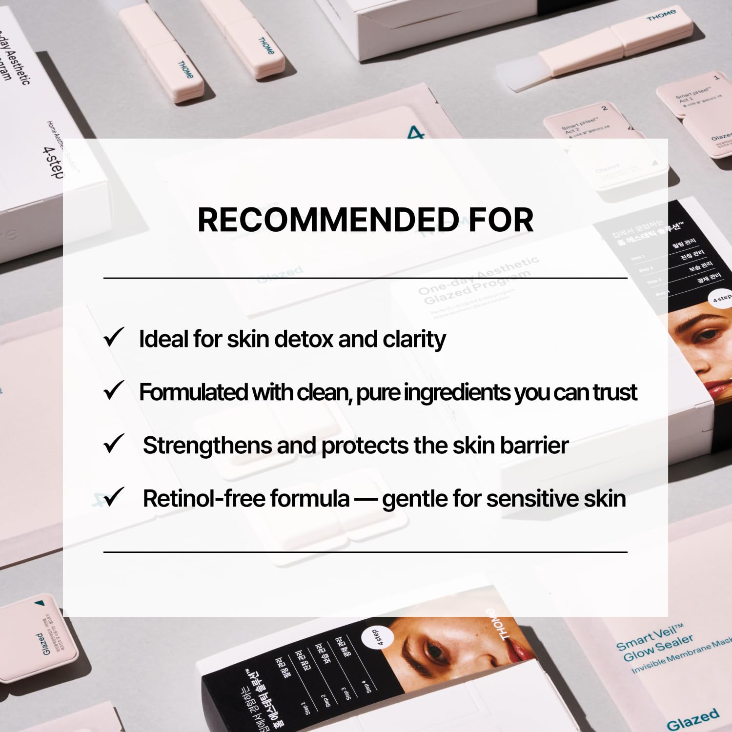 THOME G-Peel Skin Barrier Support strengthens the barrier and smooths texture