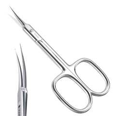 THRAU cuticle scissors closeup blade for precise trimming
