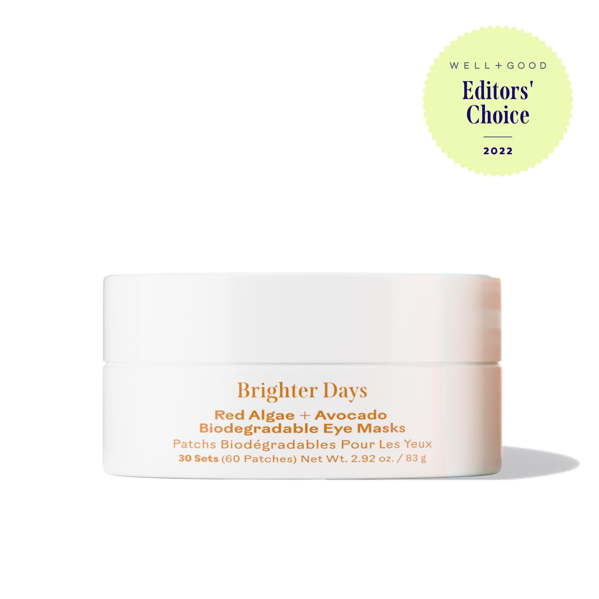 Three Ships Brighter Days avocado extract closeup highlights nourishing fatty acids for under-eye comfort.