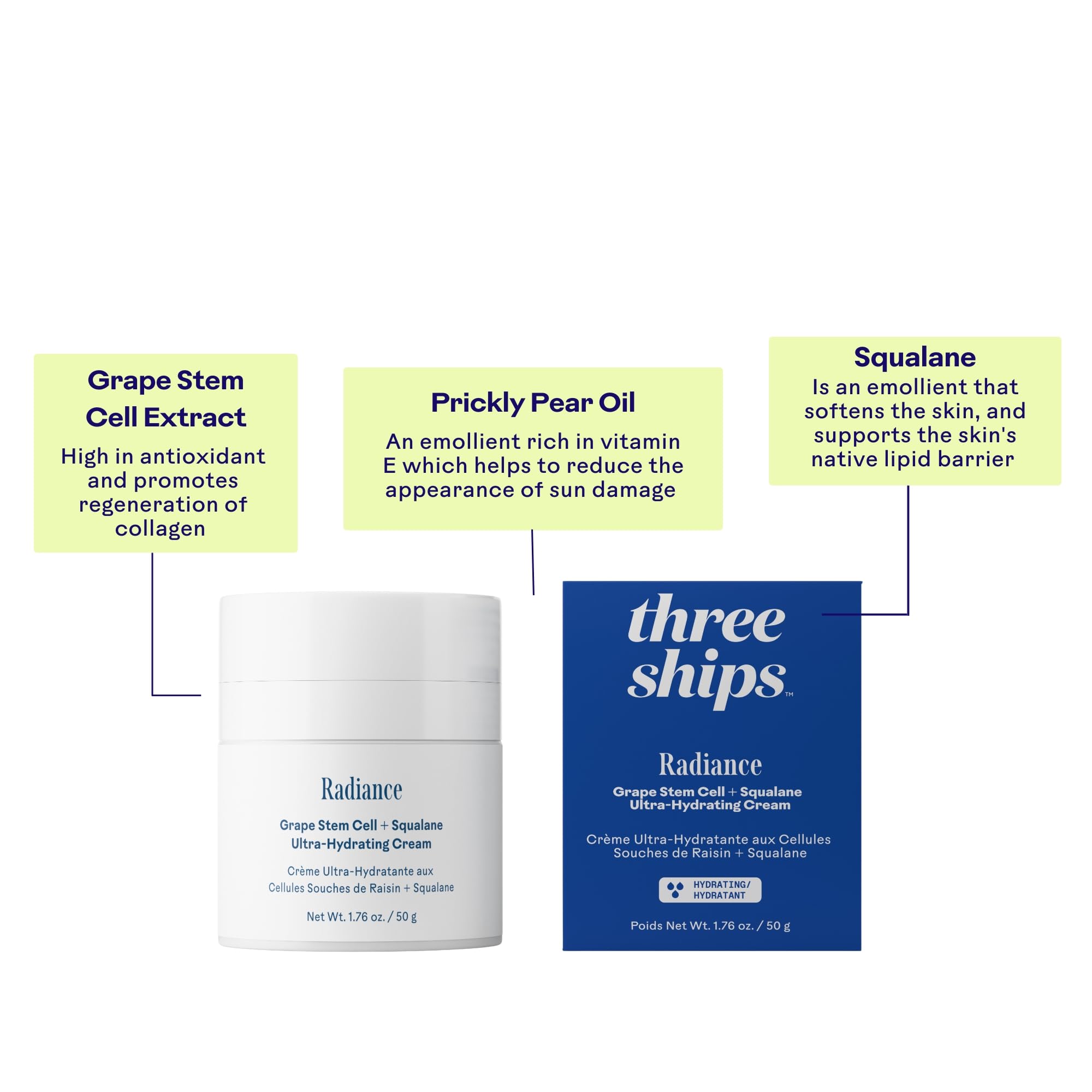 Three Ships Radiance night routine scene hints at overnight replenishment.