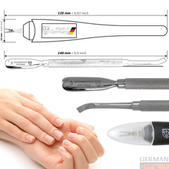 3 Swords Germany manicure set travel case ready for home or travel