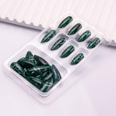 Thuoxde nail file and remover stick included for shaping and safe removal.