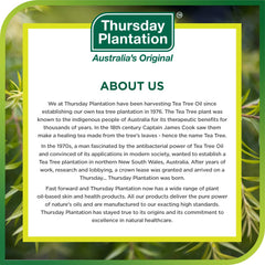 Thursday Plantation antiseptic cream applied to irritated skin for relief