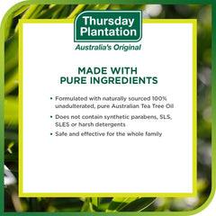Thursday Plantation cream texture close-up showing smooth consistency for quick first aid