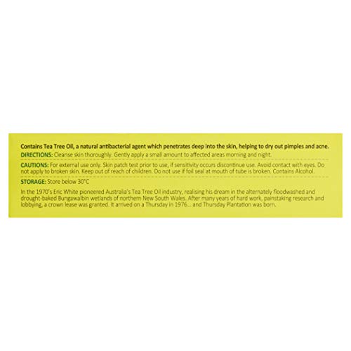 Thursday Plantation Tea Tree Gel texture on skin, fast-absorbing