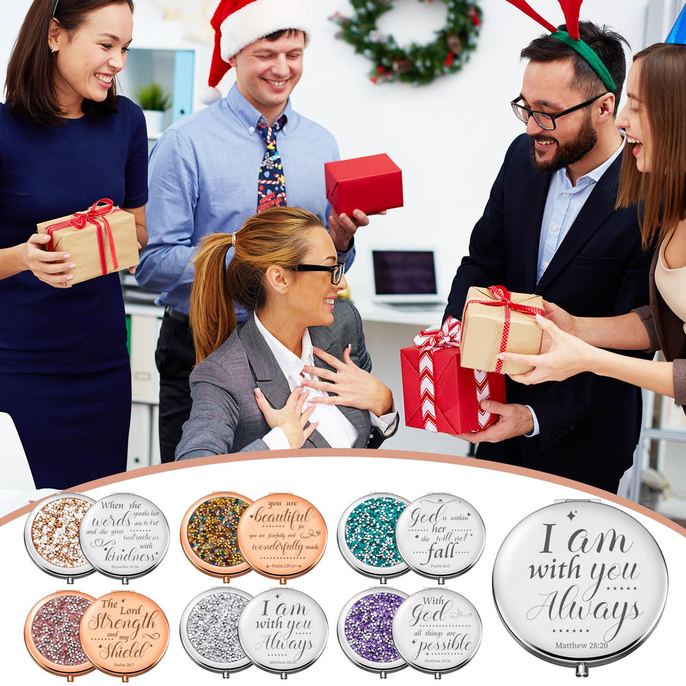 Thyle purse-friendly makeup mirror with colorful finish for quick routines.