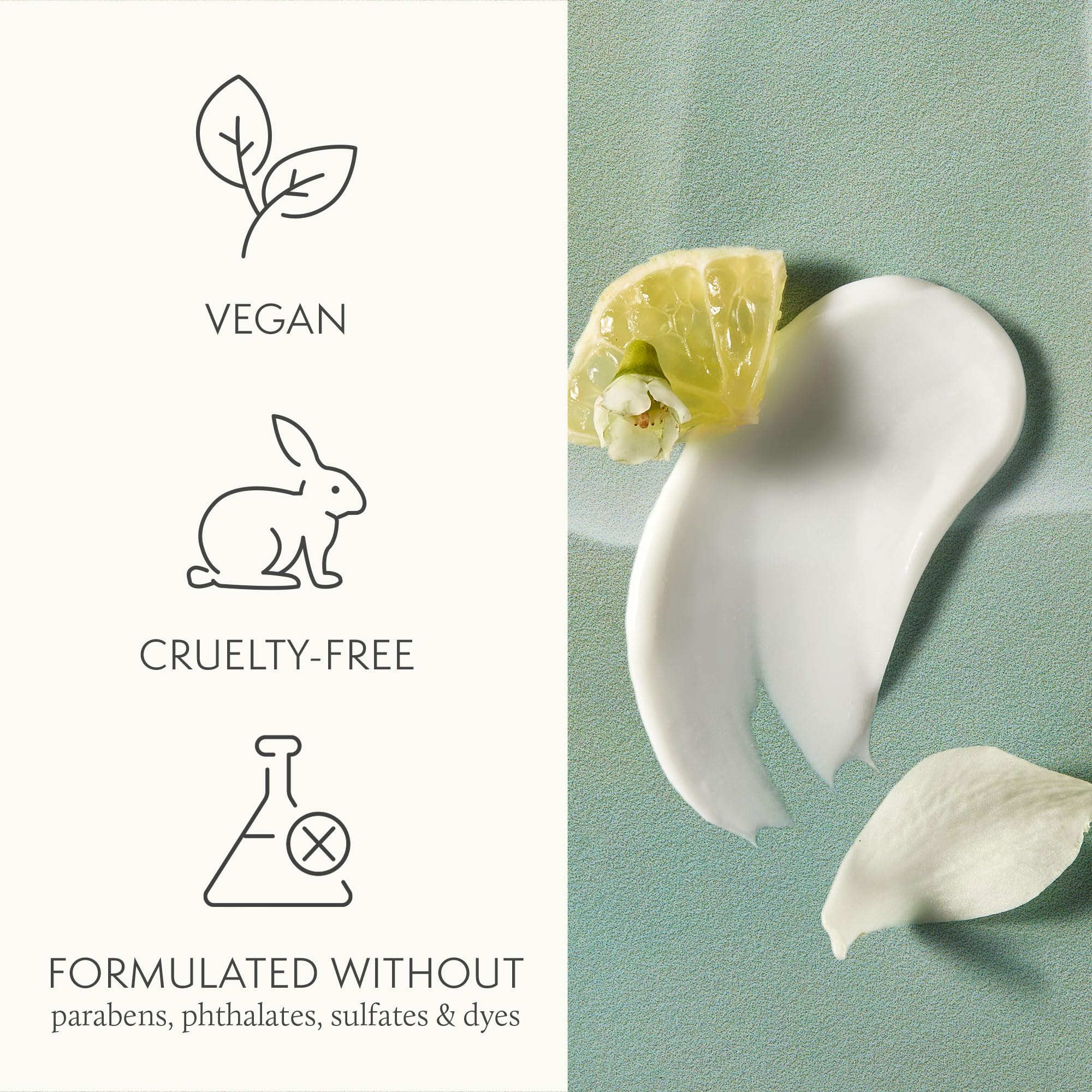 Thymes Bergamot Nectar squalane highlight signals barrier hydration and softness.