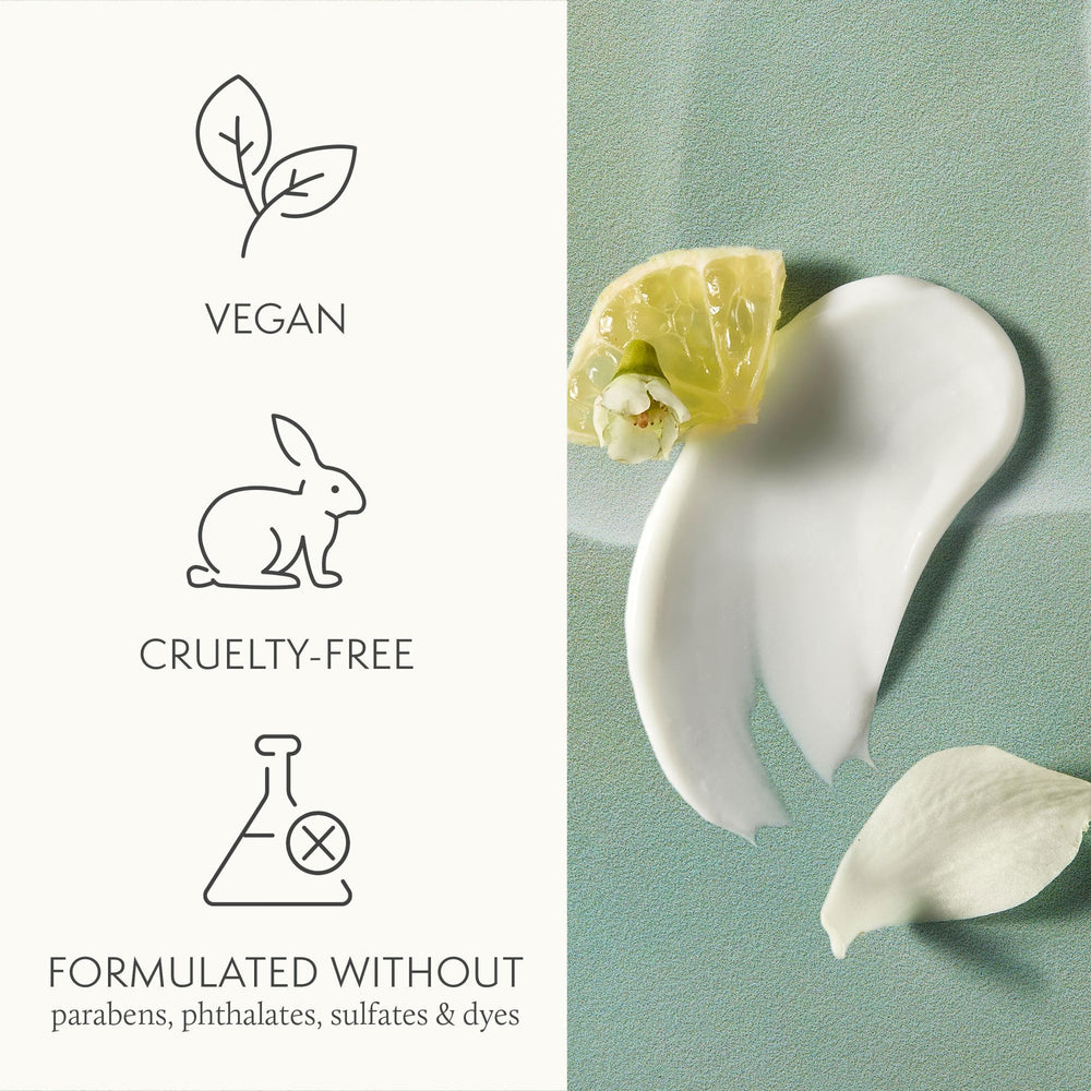 Thymes Bergamot Nectar squalane highlight signals barrier hydration and softness.