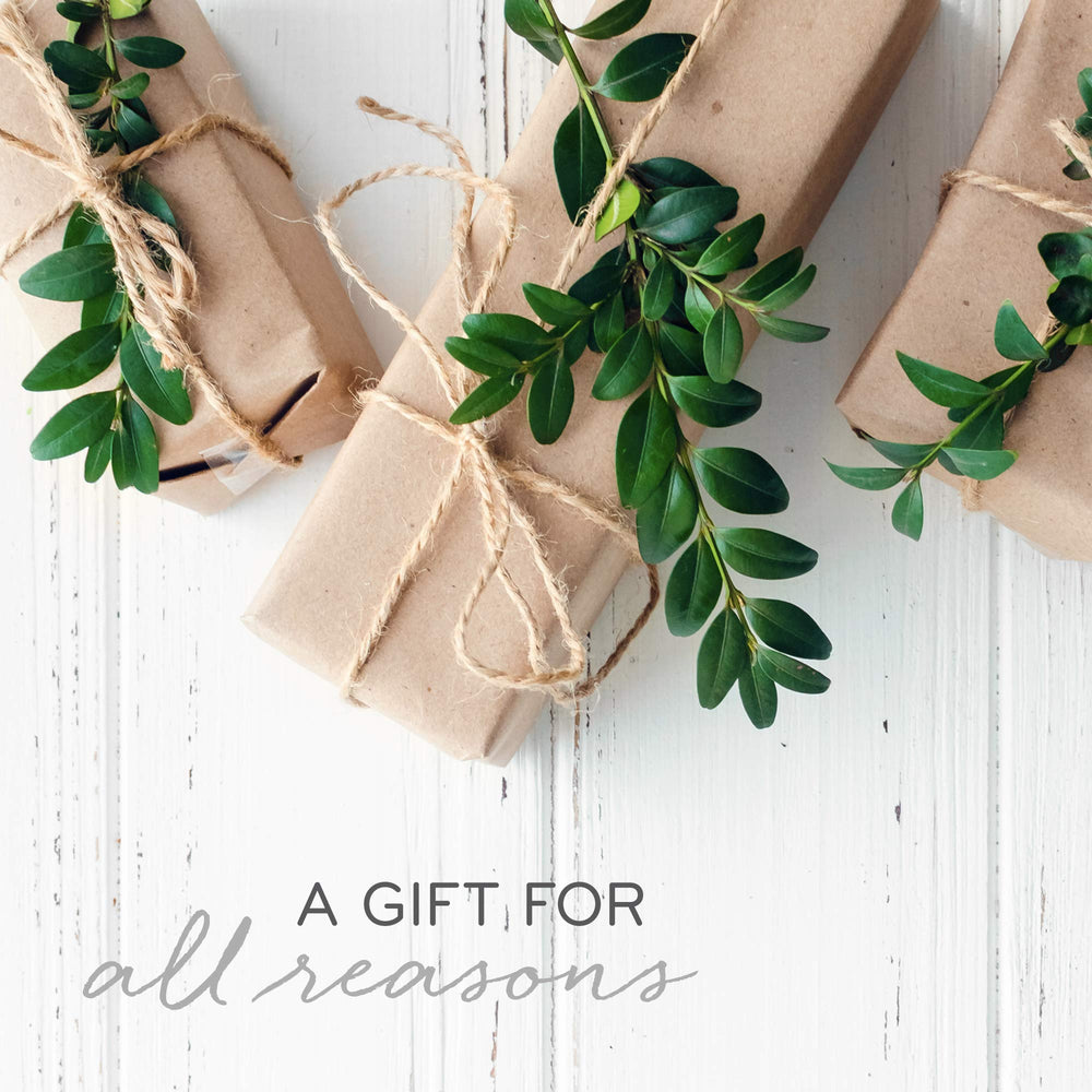 Thymes brand scene with bottle and greenery emphasizing spa-like self-care at home