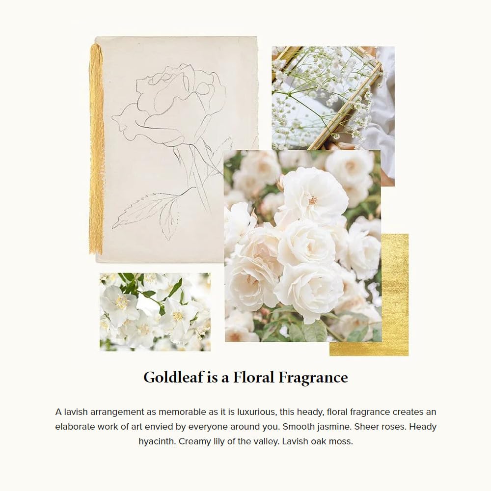 Thymes Goldleaf Bubble Bath foam forming creamy bubbles for a soothing soak.