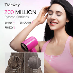 Tideway H11 plasma ion technology reduces frizz and retains moisture