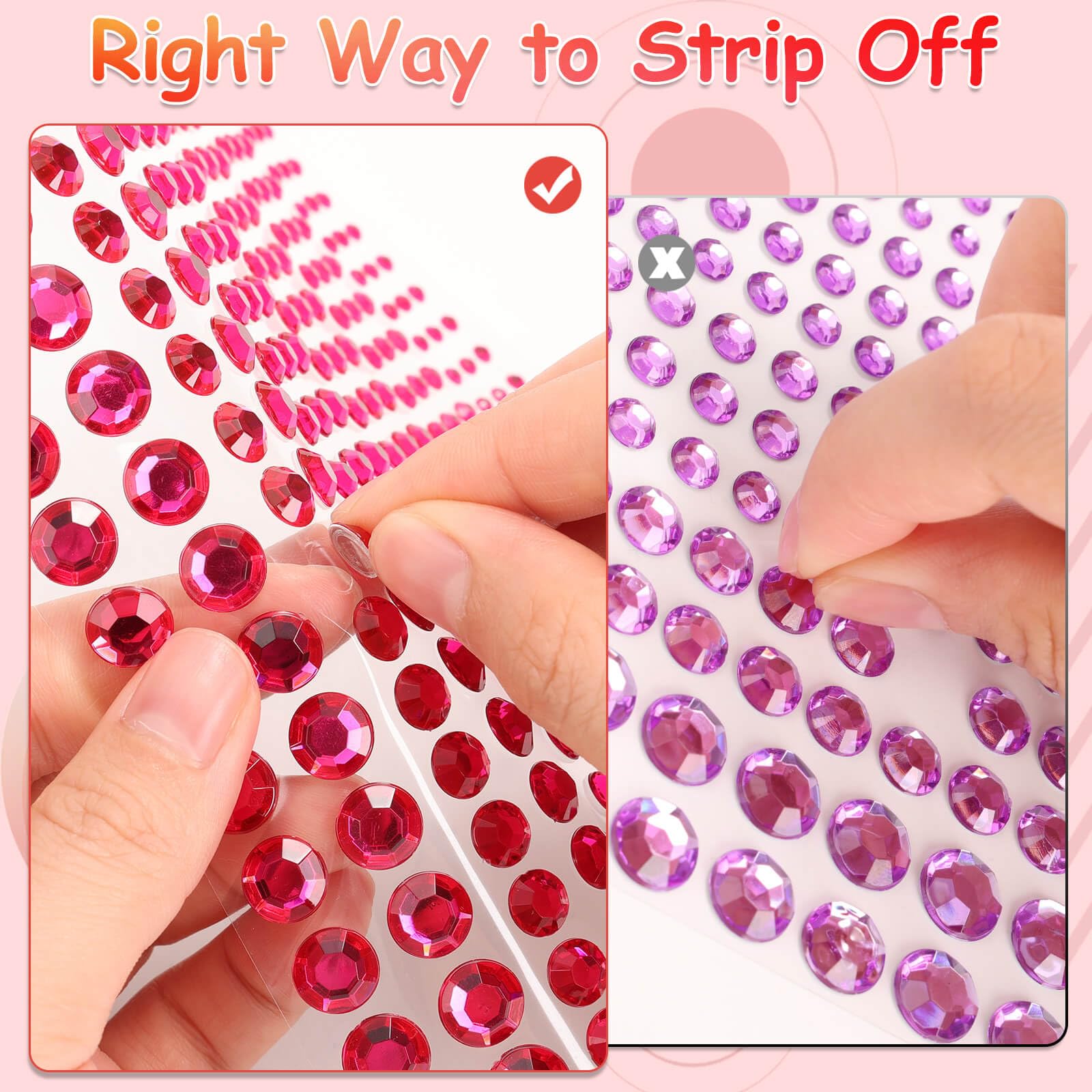 Tidponra rhinestones for cards and decor; elevate celebrations with glitter accents.