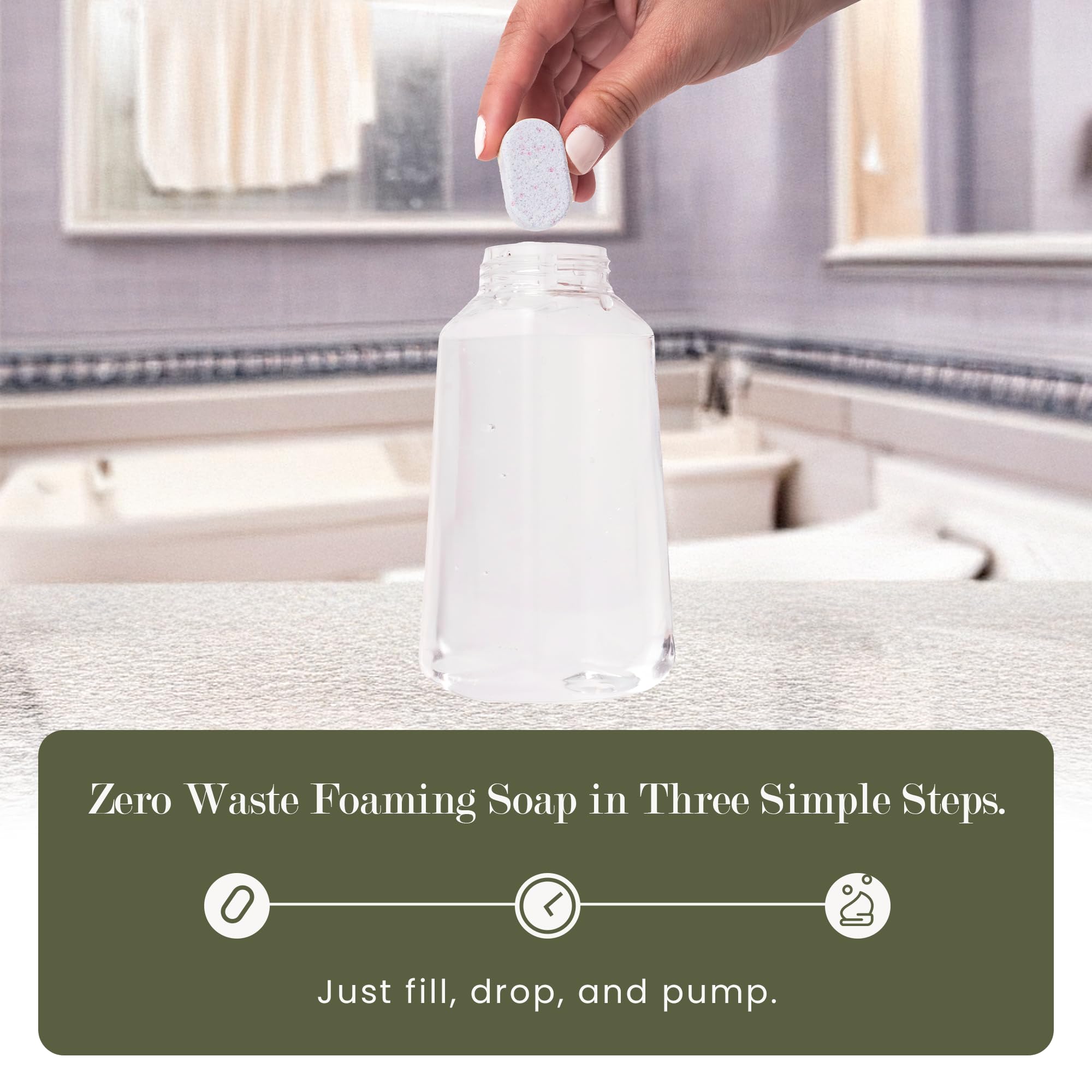 Tidy Kitchen lavender scent variant for calming handwashing routine.