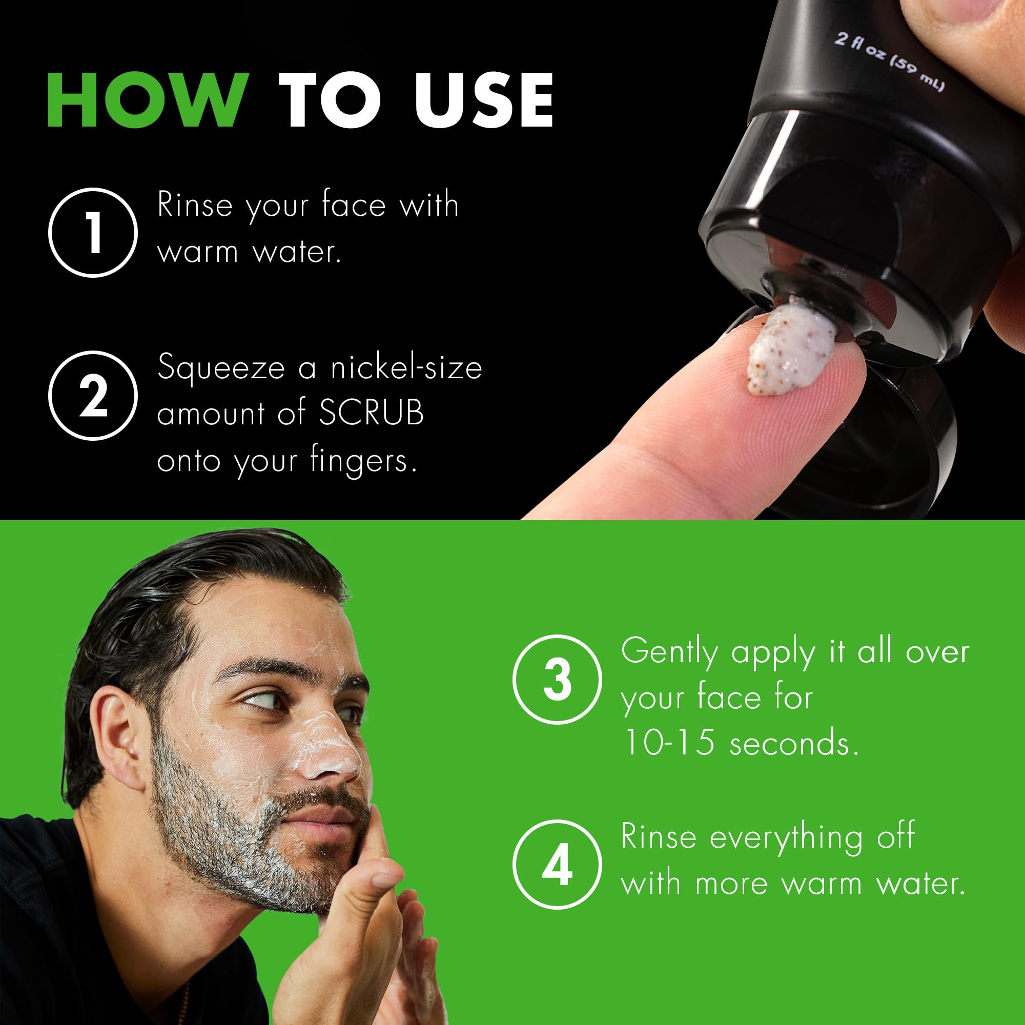 Twice-weekly use for a clear, revitalized complexion without irritation.