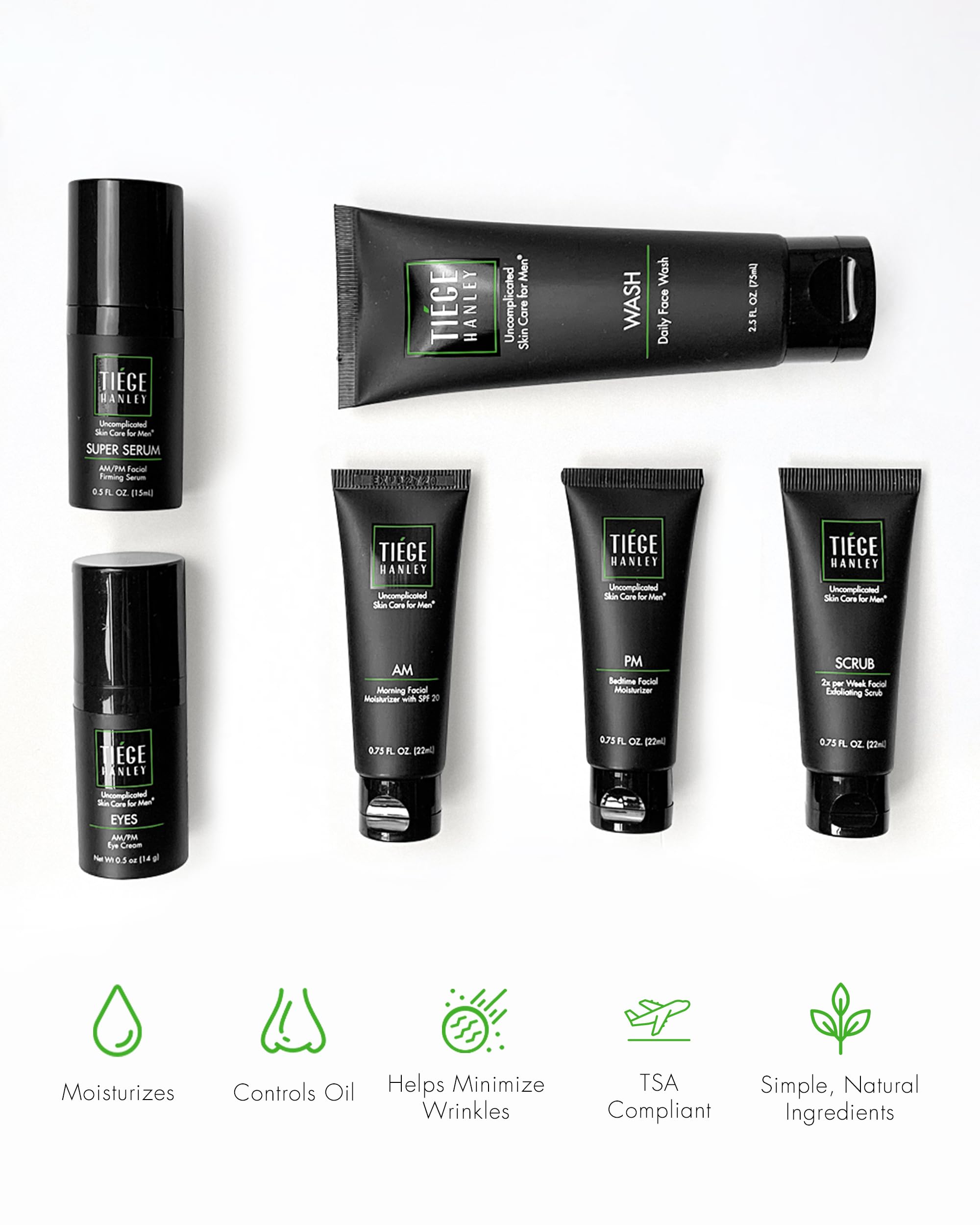 Tiege Hanley PM moisturizer for overnight skin nourishment and elasticity support.
