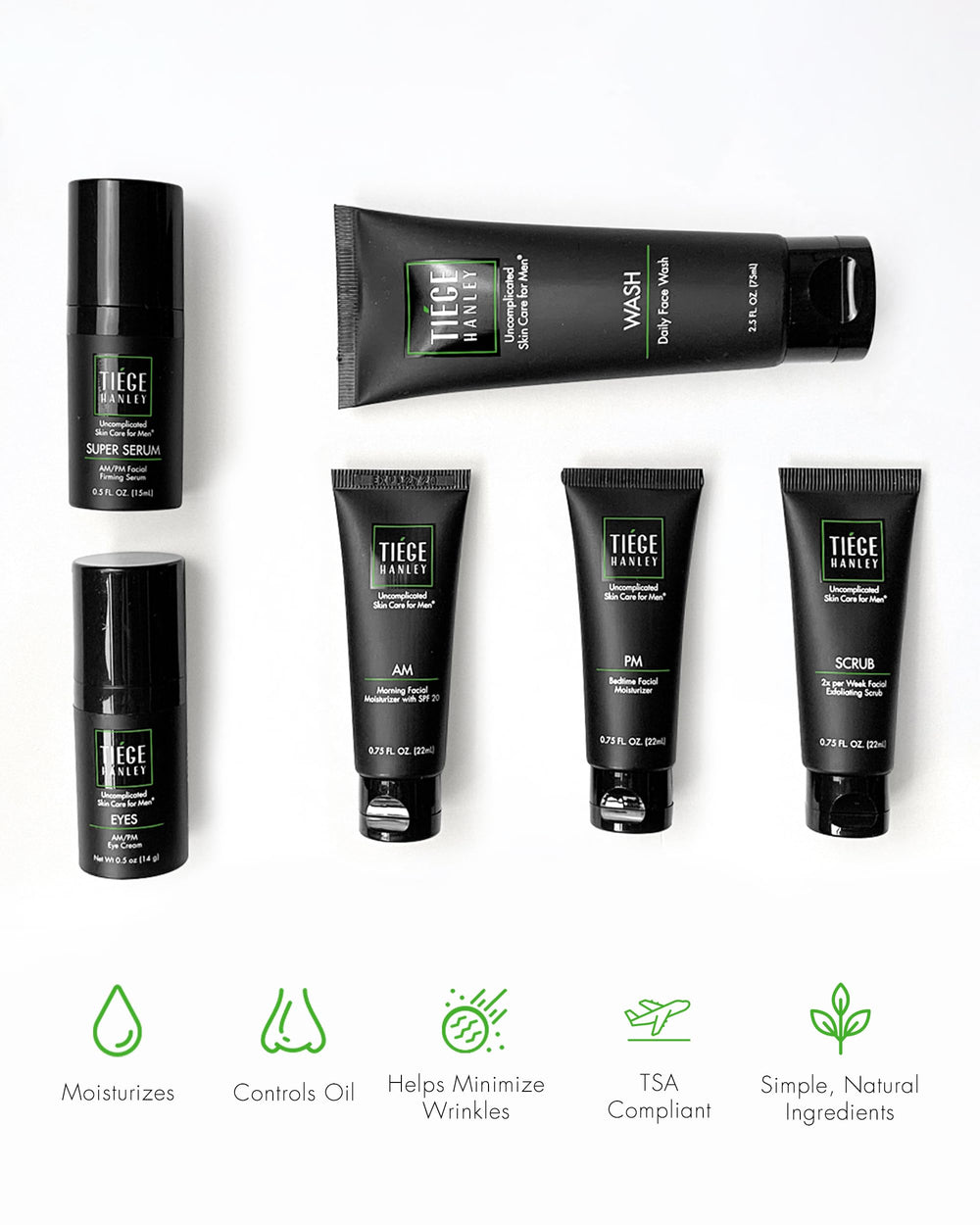Tiege Hanley PM moisturizer for overnight skin nourishment and elasticity support.