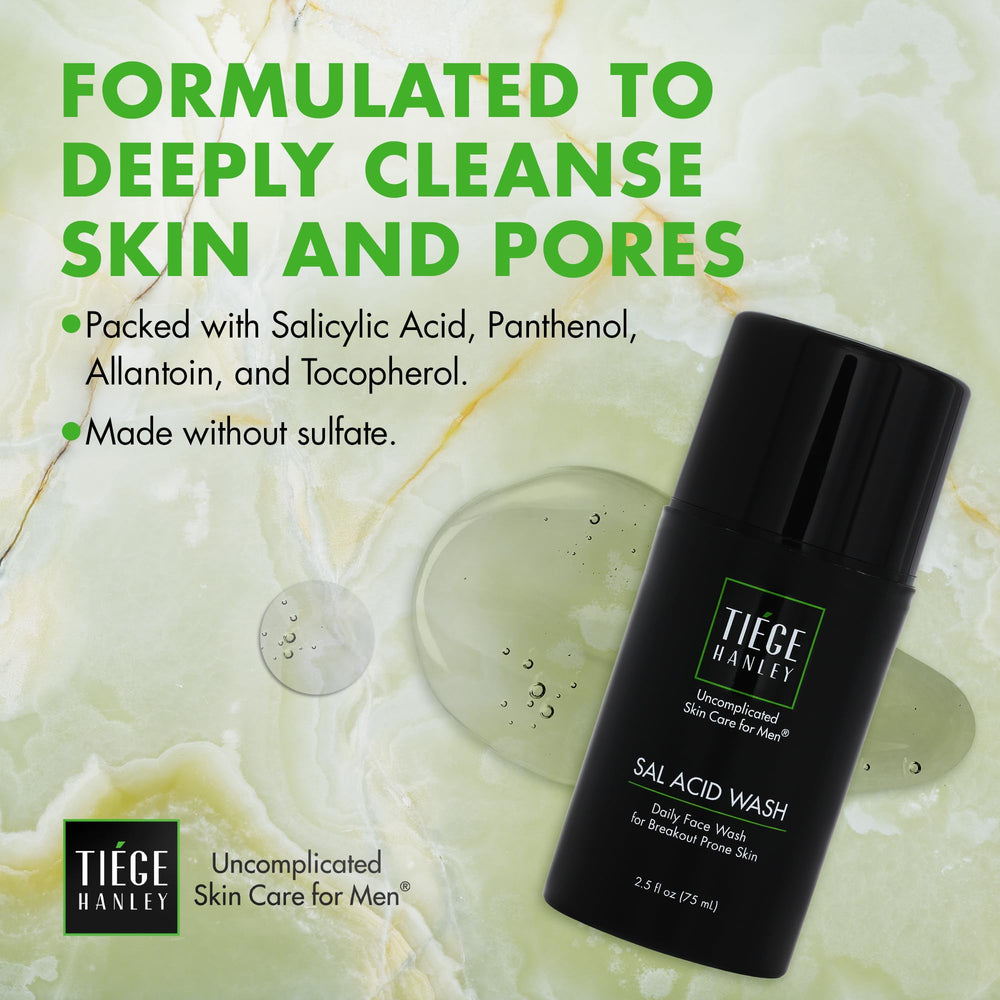 Ingredient highlights showing panthenol and vitamin E for balance and comfort