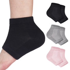 Tifanso three-pairs moisturizing heel socks packaged set for daily foot care and overnight use.
