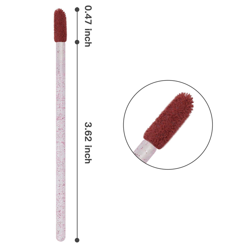 Tifanso multicolor lip brushes arranged for color-coding and versatile lipstick or gloss use.
