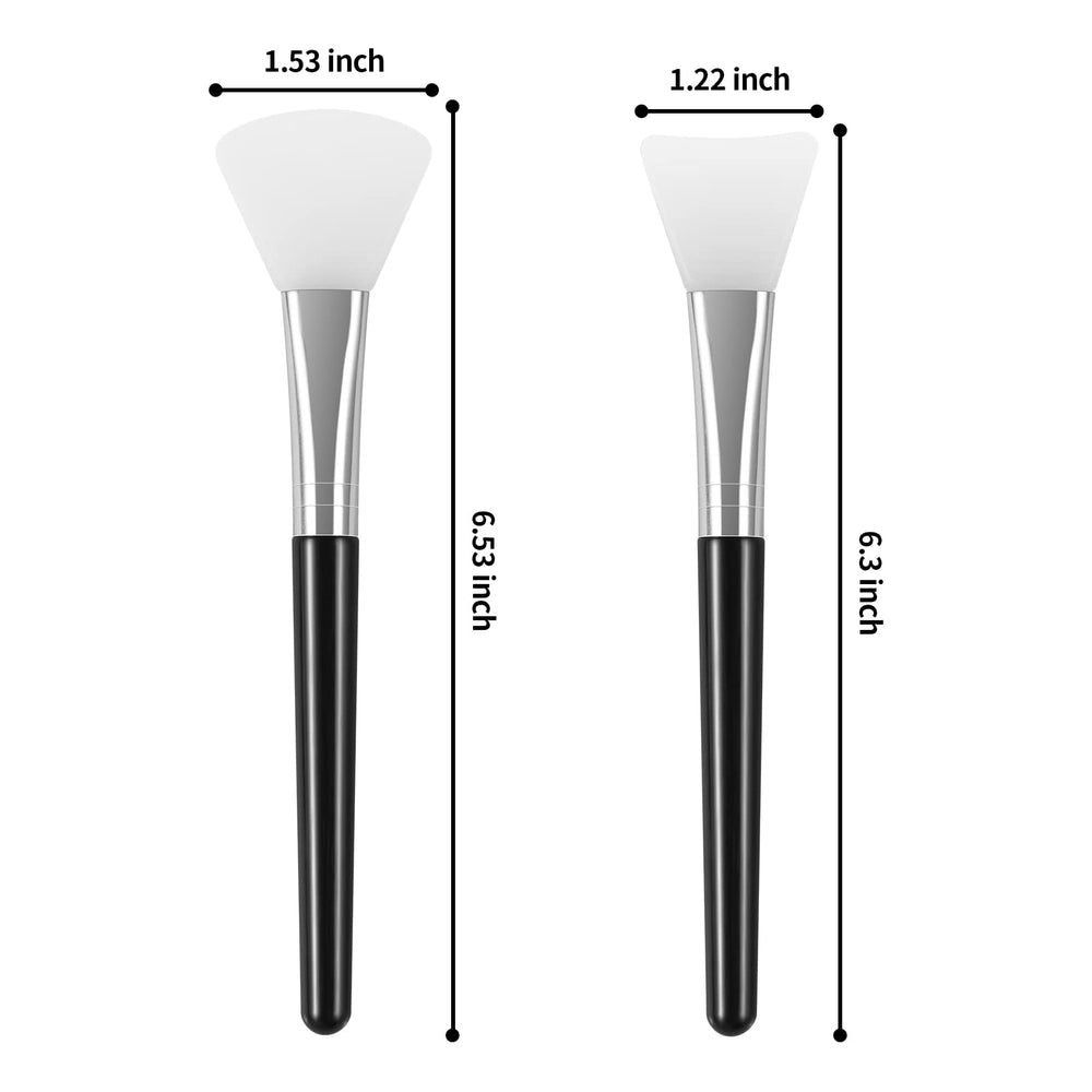 Tifanso silicone brush tips provide gentle skin contact for smooth masking